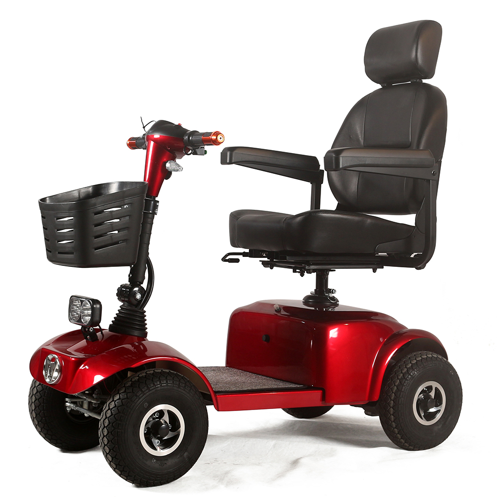 Scooter de movilidad de tamaño mediano Asiento para padres e hijos para ancianos