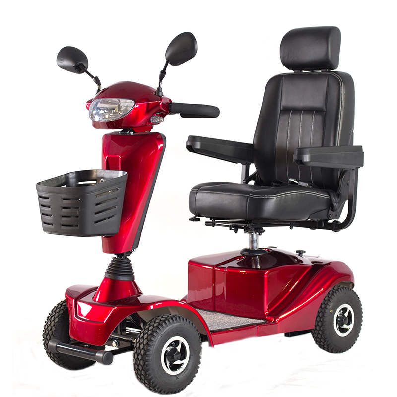 scooter de movilidad eléctrica de tamaño mediano para uso en el jardín para personas mayores