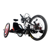 Bicicleta de mano reclinada con batería de litio para discapacitados