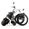 WISKING remolque eléctrico para silla de ruedas con ruedas grandes para exteriores para discapacitados