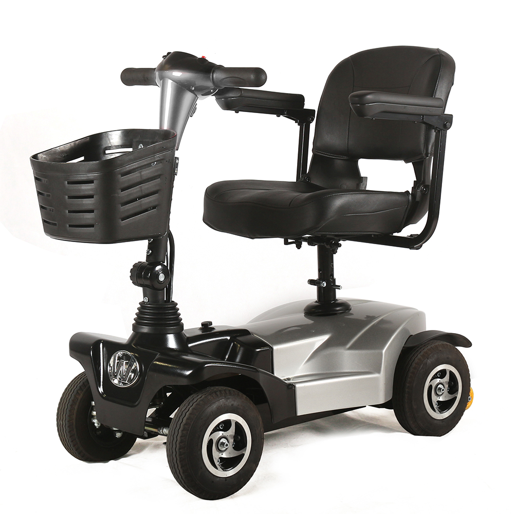 Scooter de movilidad pequeño de cuatro ruedas para personas mayores