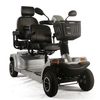 scooter de movilidad sin escobillas de cuatro ruedas personalizado con techo para tour