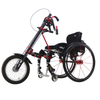 Remolque para silla de ruedas para discapacitados de empuje manual de carreras