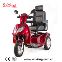scooter eléctrico de movilidad de 3 ruedas de tamaño mediano para discapacitados y ancianos