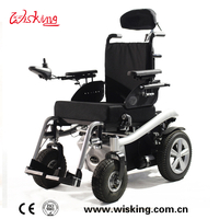 Silla de ruedas eléctrica reclinable eléctrica de moda WISKING para personas mayores